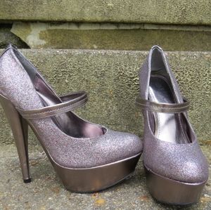 Glitter High Heels